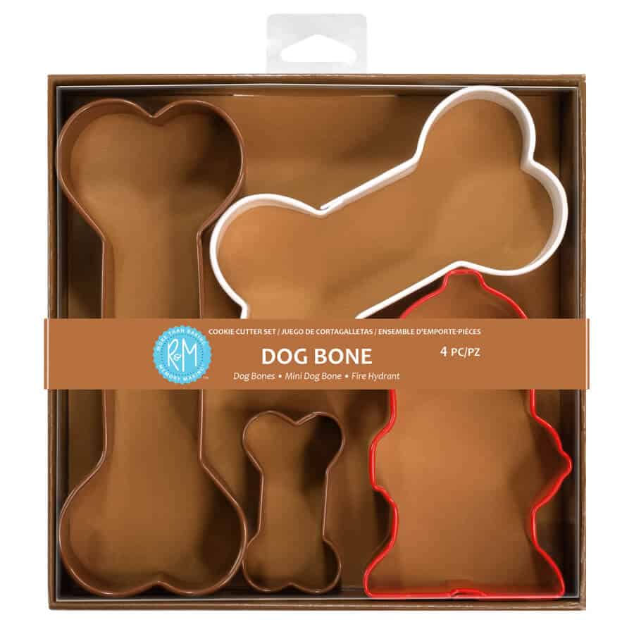 Dog Bone Cookie Cutter Set of 4 pcs