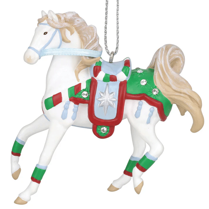 Painted Ponies Christmas Crystals Ornament