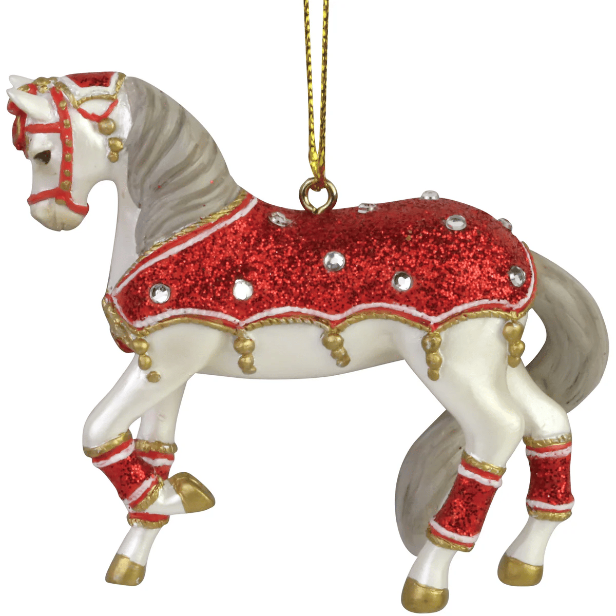 Painted Ponies Holiday Tapestry Ornament