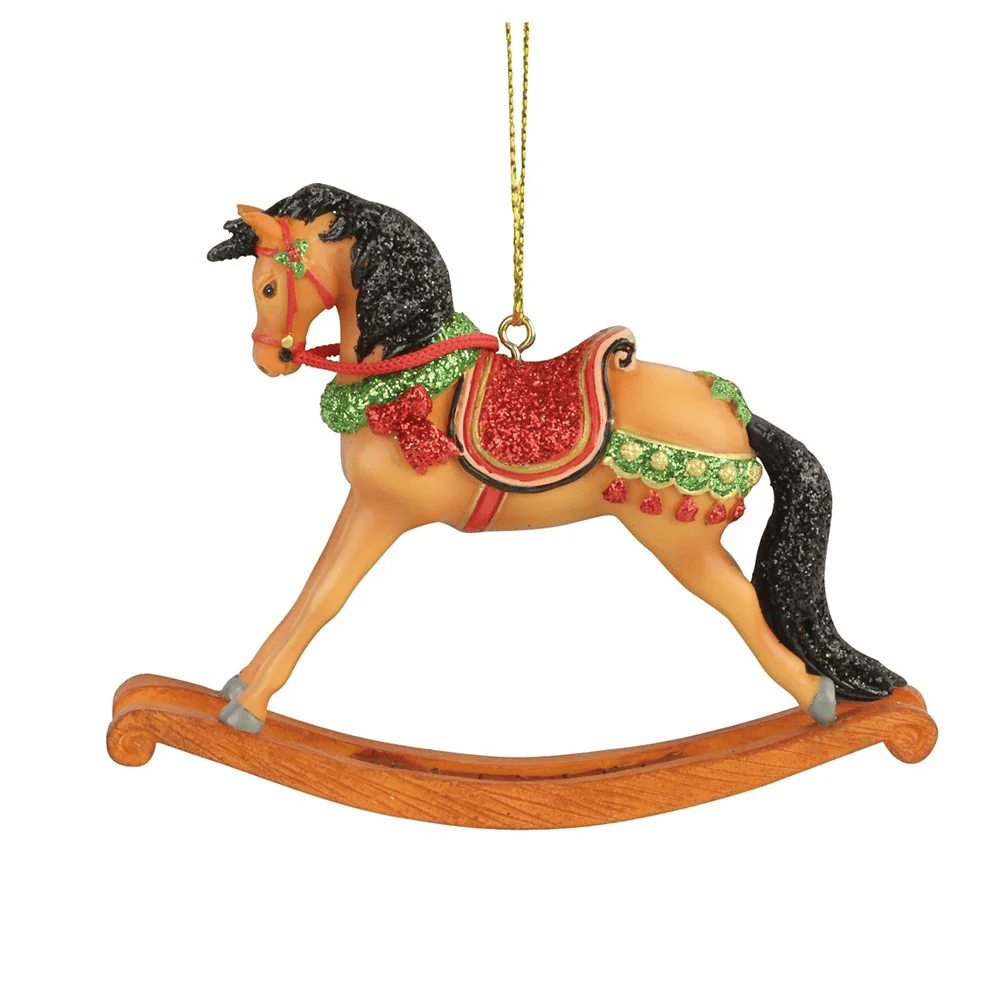 Painted Ponies Jingle Bell Rock Ornament