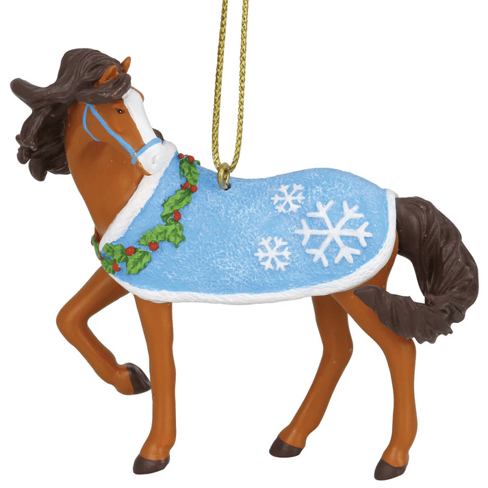 Painted Ponies Snow Ready Ornament
