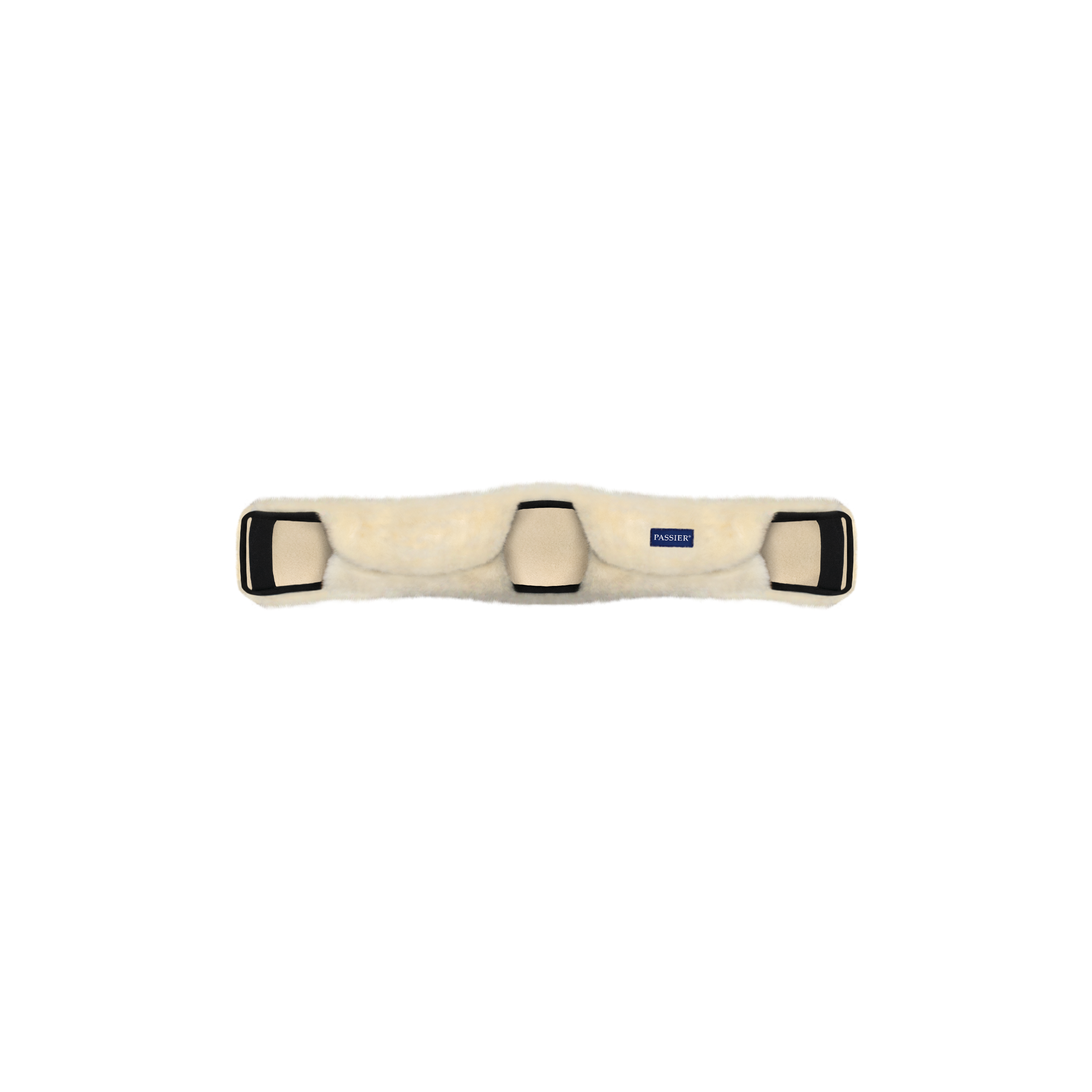 Passier Lambskin Saddle Girth Cover For Curved Leather Saddle Girth Long Style