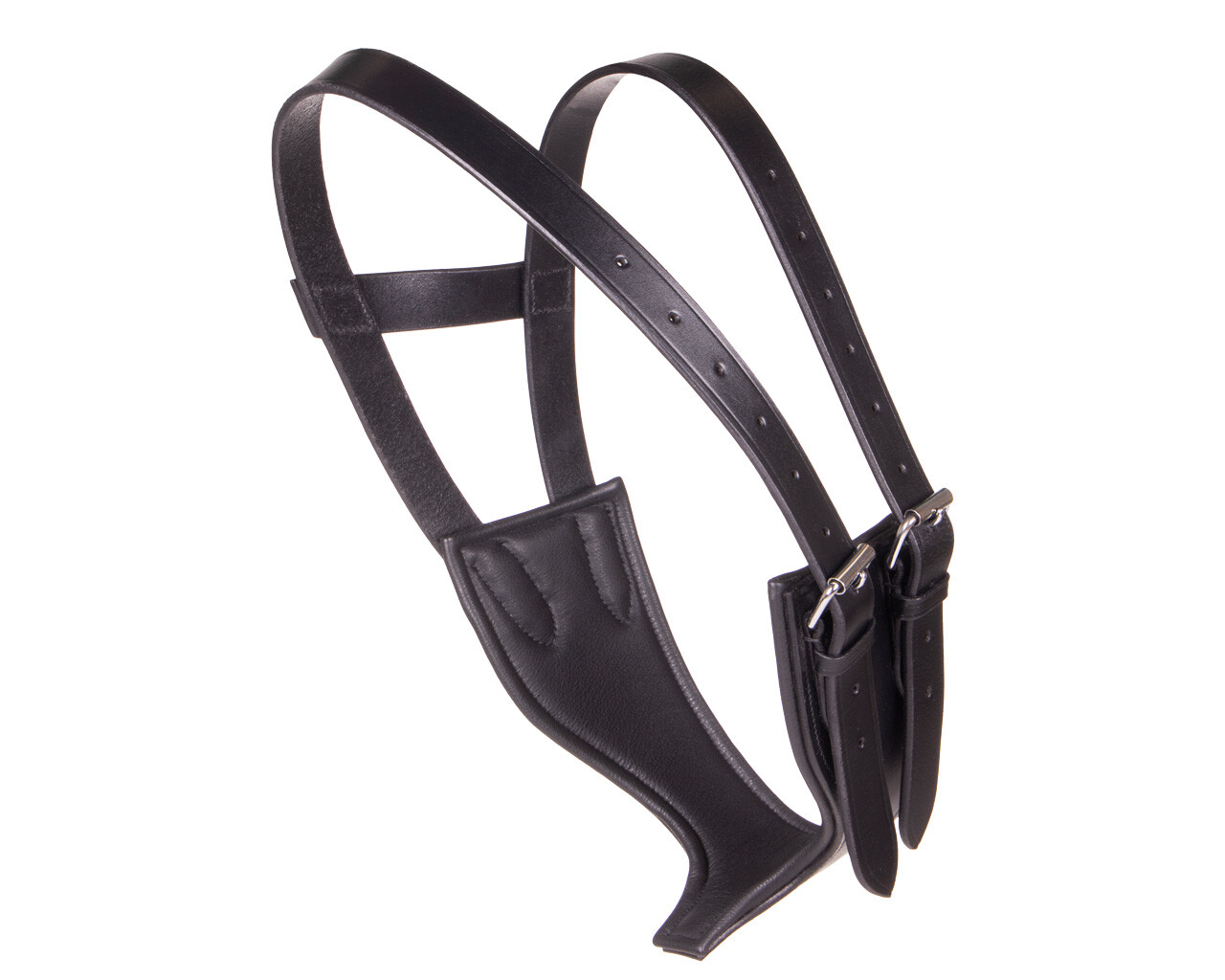 QHP Leather Cribbing Collar