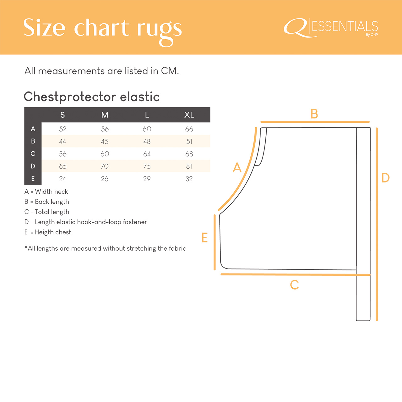 QHP Lycra Chest Protector