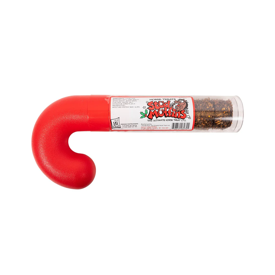 Stud Muffins Christmas 5oz Candy Cane Tube