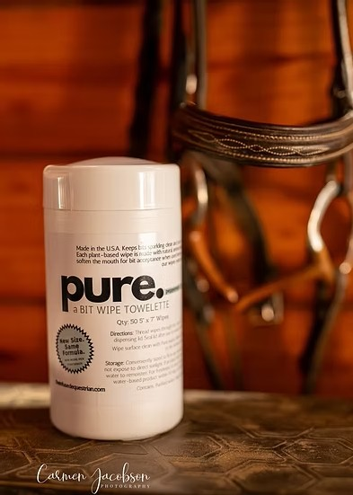 The Infused Equestrian Pure Bit Wipes