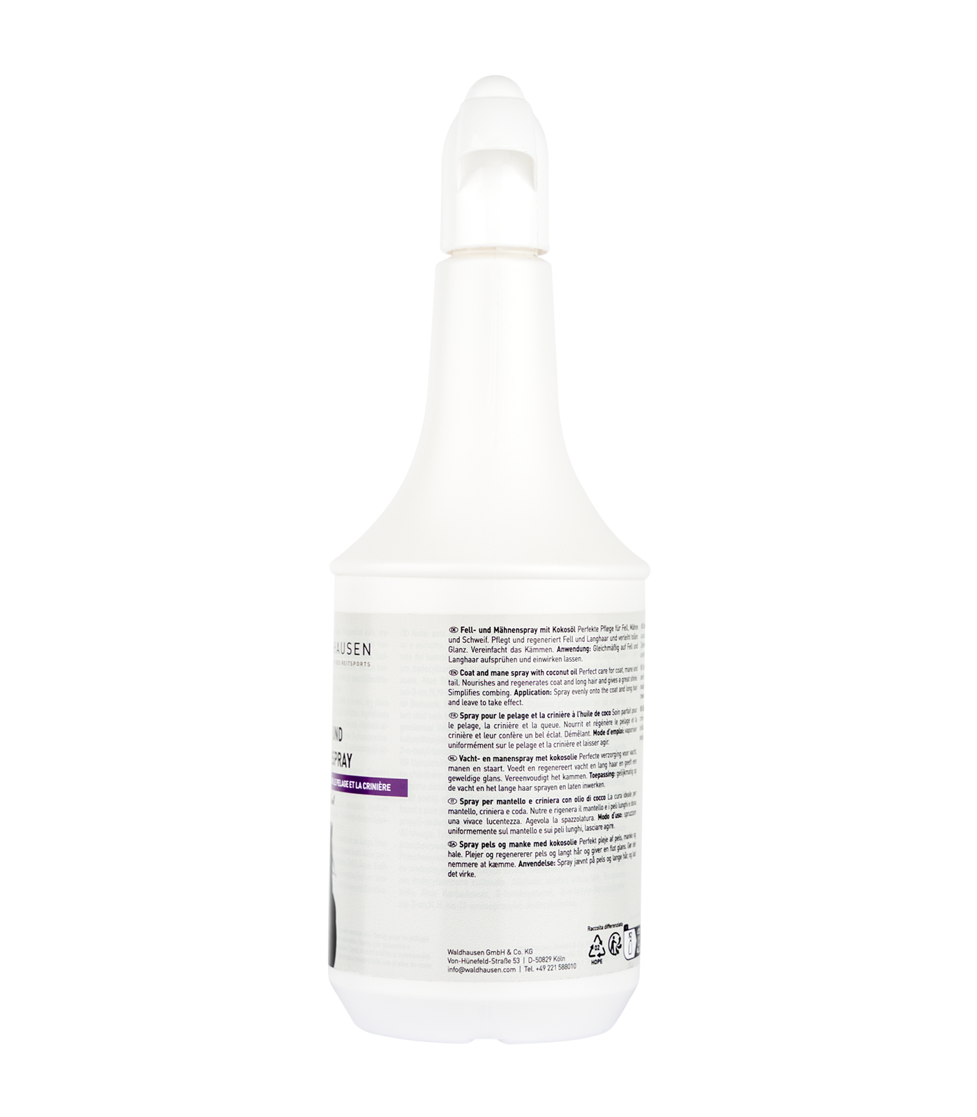 Waldhausen Mane and Coat Spray with Coconut